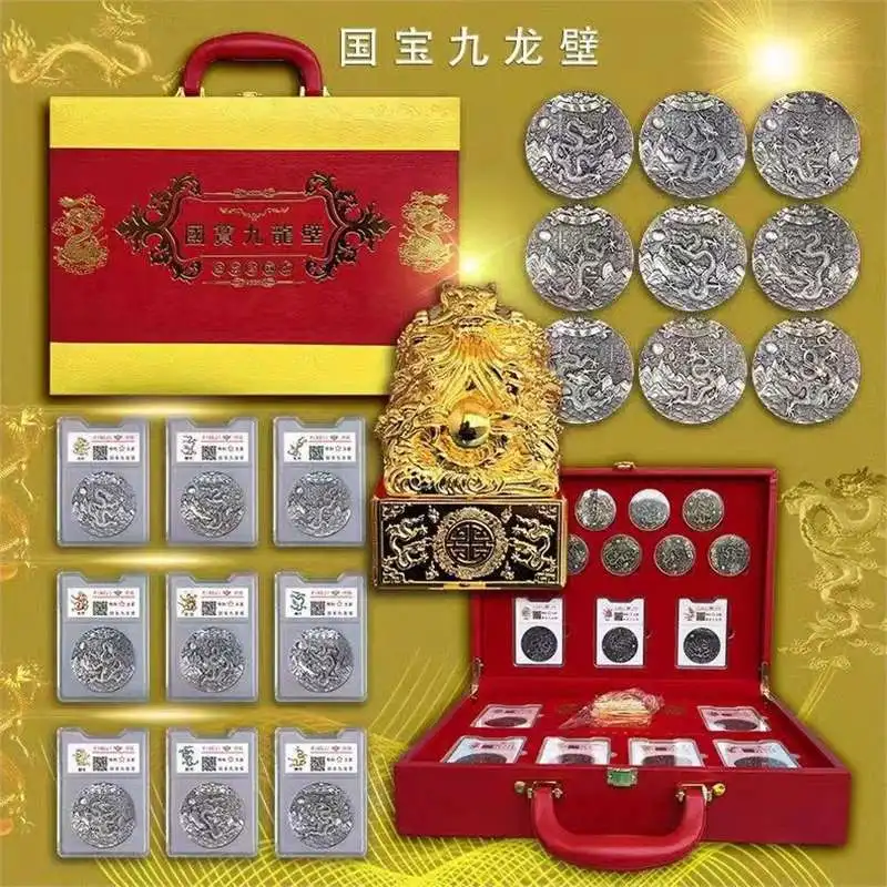 Collectible Era Wall Art Collectibles Gold and Silver Commemorative Medals with Jade Seal Live Streaming New Media
Collectible Era Wall Art Collectibles Gold and Silver Commemorative Medals with Jade Seal Live Streaming New Media