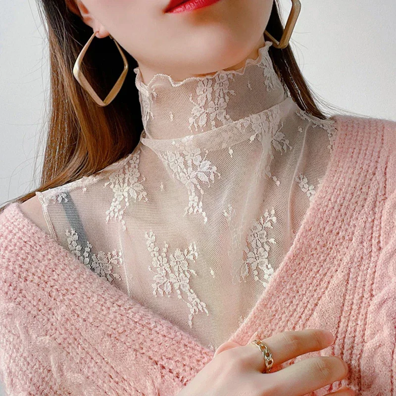 【НОВИНКА】Модный кружевной цветочный искусственный воротник со съемным прозрачным накладным воротником, универсальные тонкие кружевные майки, женские внутренние слои
【НОВИНКА】Модный кружевной цветочный искусственный воротник со съемным прозрачным накладным воротником, универсальные тонкие кружевные майки, женские внутренние слои