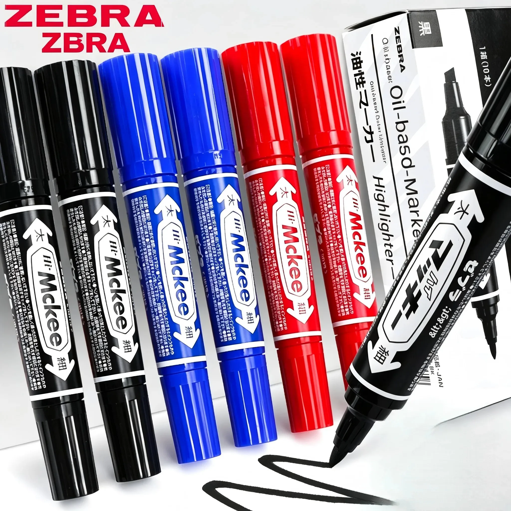 MO-150 Dual Head Oil Markers Waterproof Quick-drying Permanent Ink Black Red for Office School Logistics Marking
MO-150 Dual Head Oil Markers Waterproof Quick-drying Permanent Ink Black Red for Office School Logistics Marking