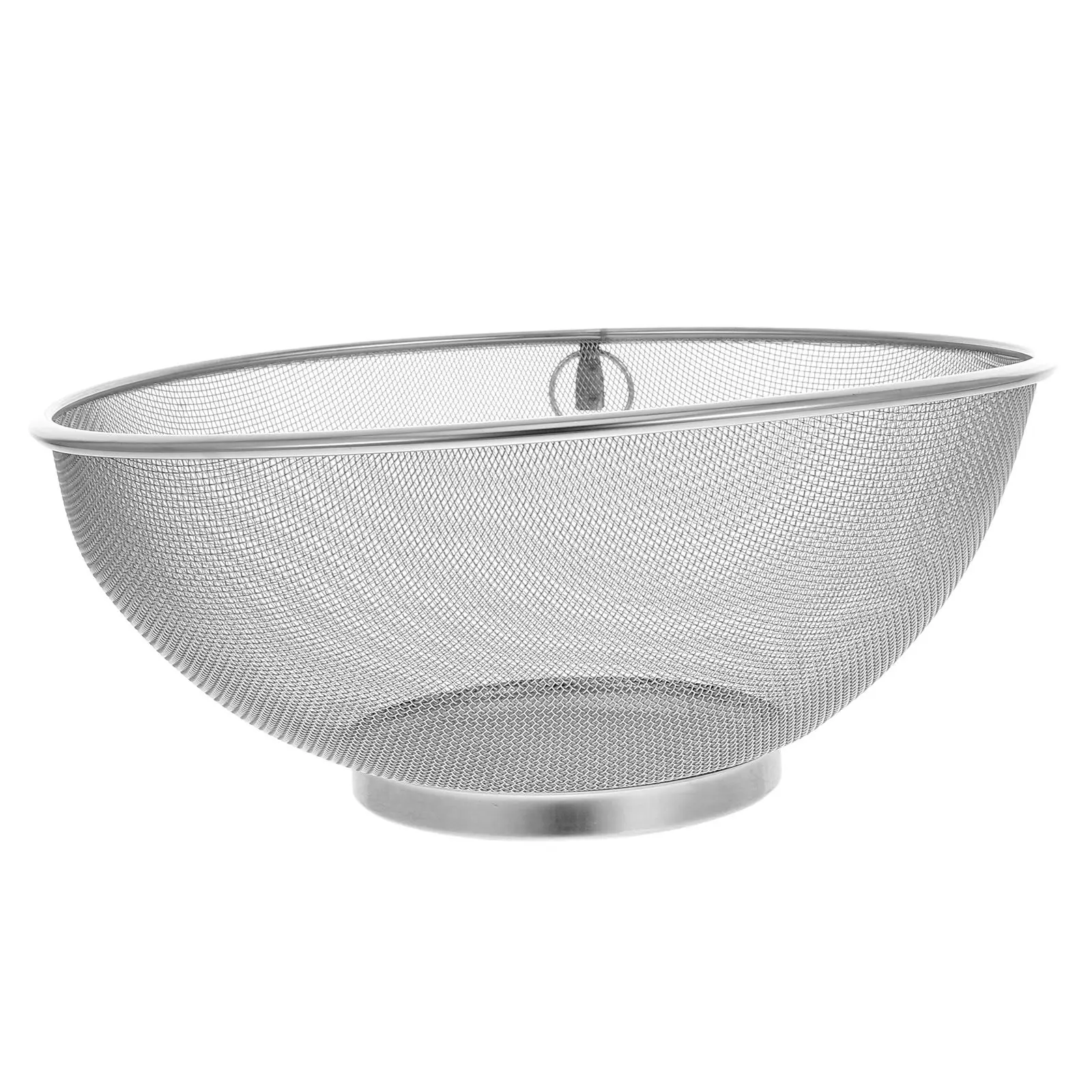Stainless Steel Mesh Basin Sieve Strainer Filter Basket Rice Washer Fine Mesh Kitchen Tool Vegetable Fruit Cleaner
Stainless Steel Mesh Basin Sieve Strainer Filter Basket Rice Washer Fine Mesh Kitchen Tool Vegetable Fruit Cleaner