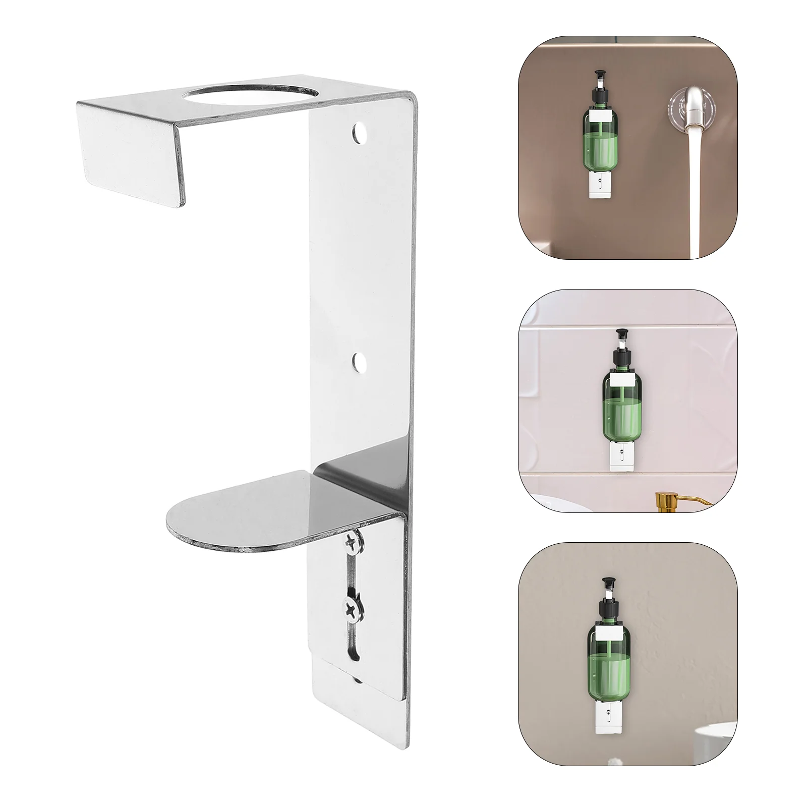 Bathroom Soap Dispenser Bottle Holder Dispenserhloder Liquid Wall Mounted Shower Shampoo for Hand Hanging
Bathroom Soap Dispenser Bottle Holder Dispenserhloder Liquid Wall Mounted Shower Shampoo for Hand Hanging