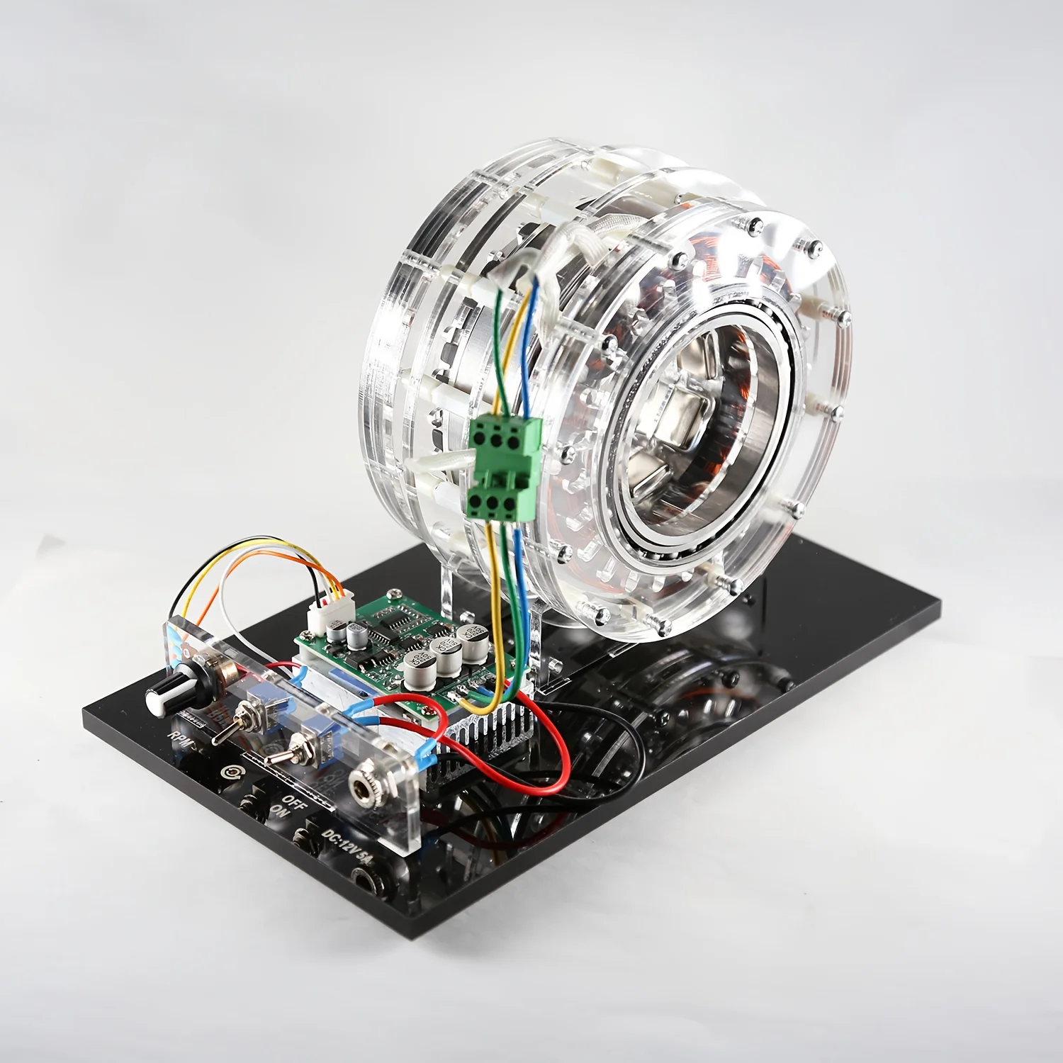 DC12-24V 100-1500r/min Shaftless Pump Push Motor Model High-power Brushless Inner Rotor Motor Model Teaching Demonstration
DC12-24V 100-1500r/min Shaftless Pump Push Motor Model High-power Brushless Inner Rotor Motor Model Teaching Demonstration