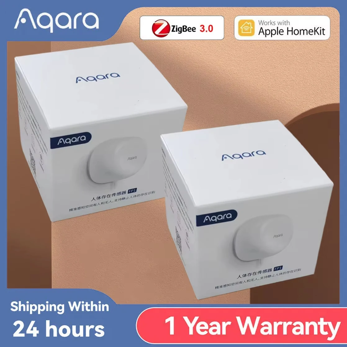 Original Aqara FP1 Human Presence Sensor Zigbee Smart Home High Precision Sensing Human Body Exists Sensor For Apple Homekit APP
Original Aqara FP1 Human Presence Sensor Zigbee Smart Home High Precision Sensing Human Body Exists Sensor For Apple Homekit APP
