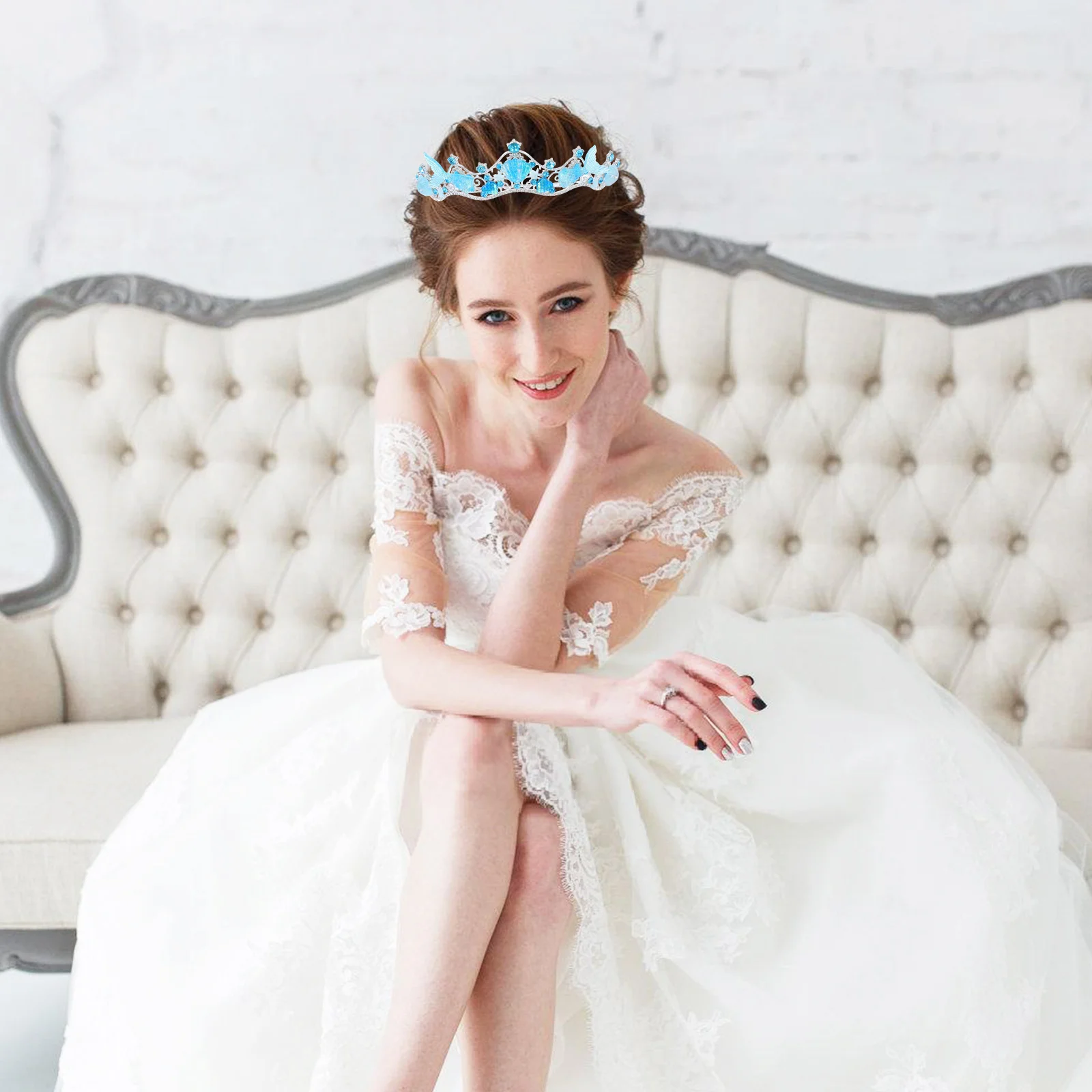 Bridal Crown Rhinestone Mermaid Headband Beach Wedding Bride Hair Accessories Bridal Tiara Wedding Crown Hair Bands for
Bridal Crown Rhinestone Mermaid Headband Beach Wedding Bride Hair Accessories Bridal Tiara Wedding Crown Hair Bands for