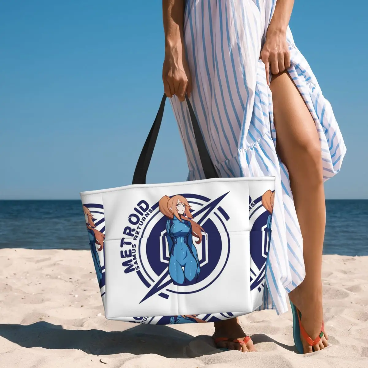 Funny Man Metroid Dread Game Samus Returns Beach Tote Bag Sport Gym Yoga Duffle Large Tote Bag Women Travel Bag Fitness bag
Funny Man Metroid Dread Game Samus Returns Beach Tote Bag Sport Gym Yoga Duffle Large Tote Bag Women Travel Bag Fitness bag