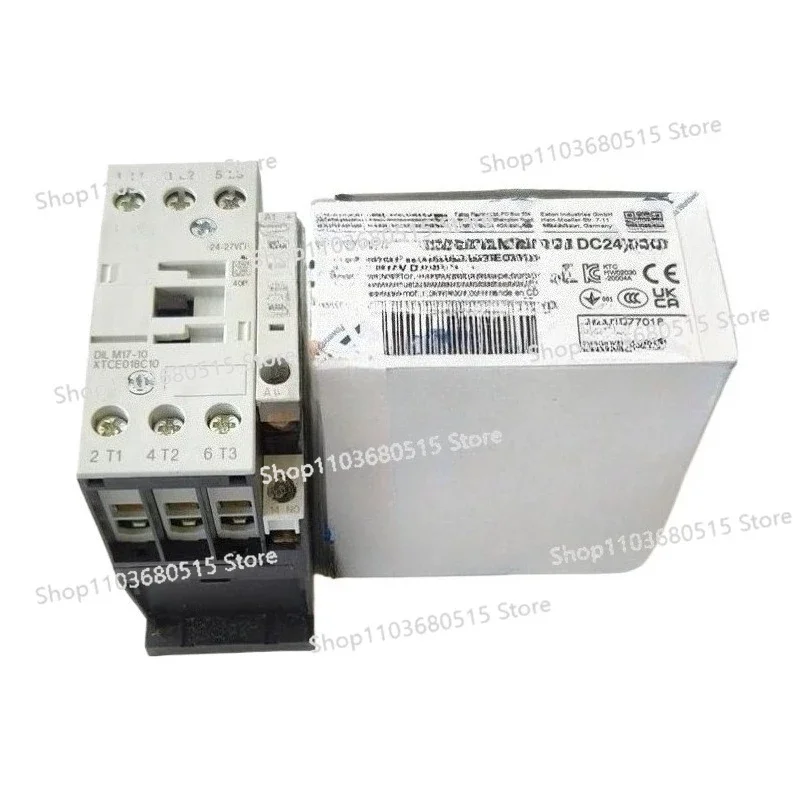 Contactor DILM17-10 DILMC17-10(RDC24) 24-27VDC 7.5KW/400V XTCE018C10TD
Contactor DILM17-10 DILMC17-10(RDC24) 24-27VDC 7.5KW/400V XTCE018C10TD