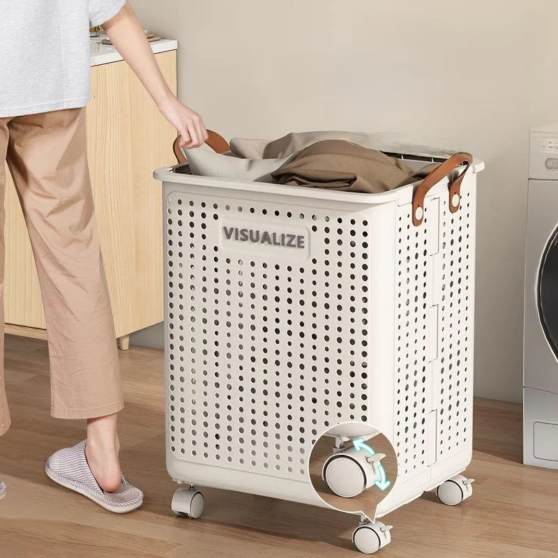Home Use Laundry Hamper Bathroom Large Capacity Wheel Included Foldable Dirty Clothes Storage Basket Simple Design
Home Use Laundry Hamper Bathroom Large Capacity Wheel Included Foldable Dirty Clothes Storage Basket Simple Design