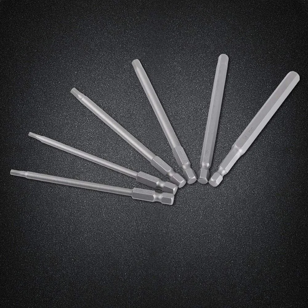 Bit Screwdriver Screwdriver Bit Accessories Popular With 1/4" Hex Shank Kit Magnetic 6 PCS 6pcs/set Practical
Bit Screwdriver Screwdriver Bit Accessories Popular With 1/4" Hex Shank Kit Magnetic 6 PCS 6pcs/set Practical