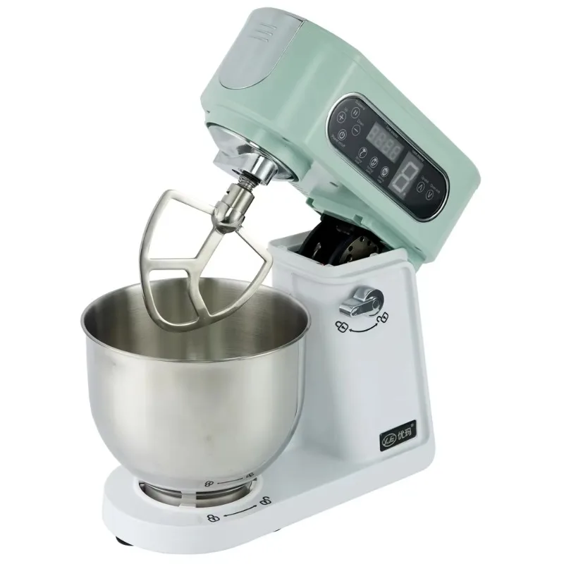 Commercial 5L Stainless Steel Vertical Mixer Household Kitchen Heavy Duty Electric Alloy Dough Hook Bread Dough Mixing
Commercial 5L Stainless Steel Vertical Mixer Household Kitchen Heavy Duty Electric Alloy Dough Hook Bread Dough Mixing