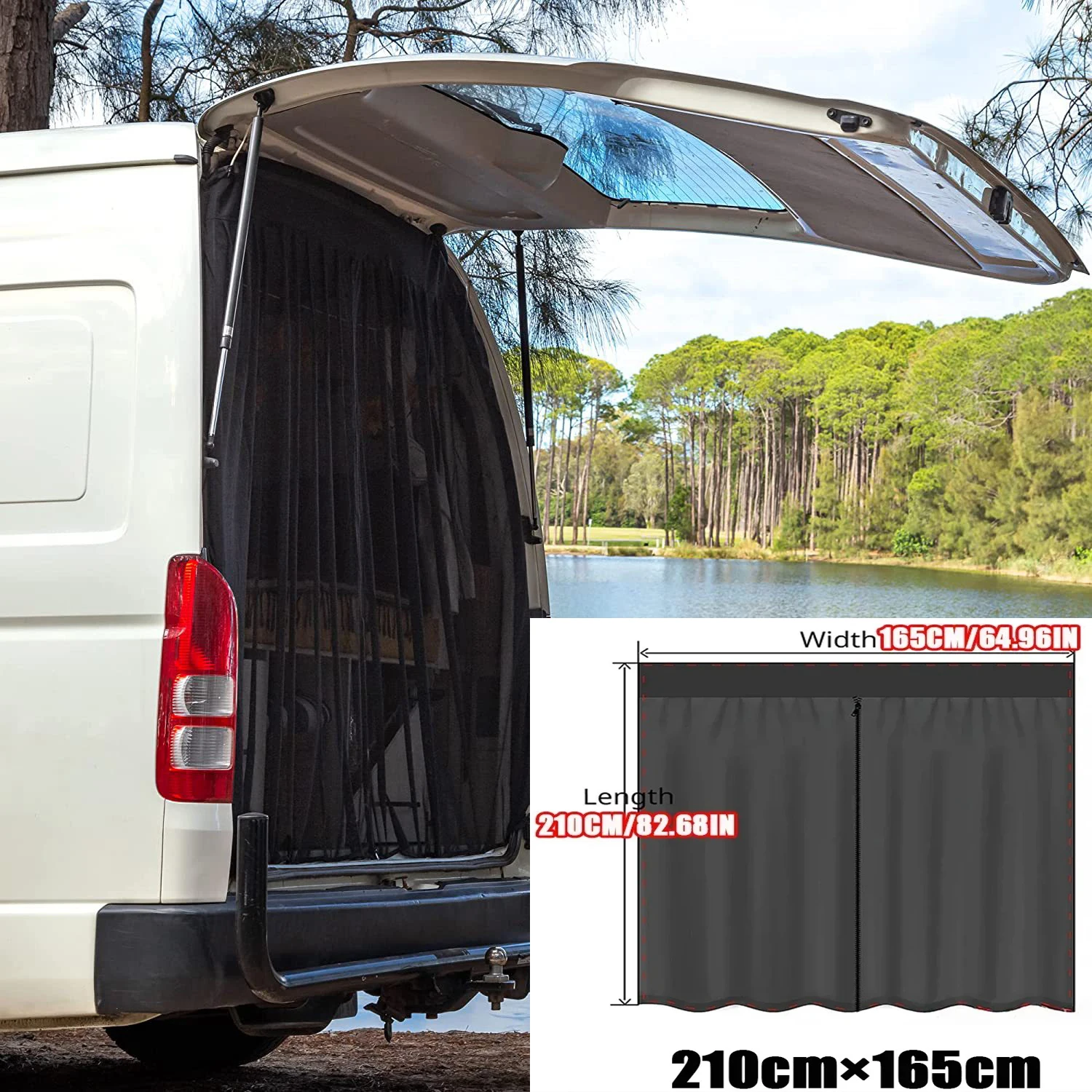 Universal Tailgate Insect Proof Sunshade Net Sliding Door Magnetic Prevent Mosquito Fly Screen Net Camper Van Mosquito Curtain
Universal Tailgate Insect Proof Sunshade Net Sliding Door Magnetic Prevent Mosquito Fly Screen Net Camper Van Mosquito Curtain