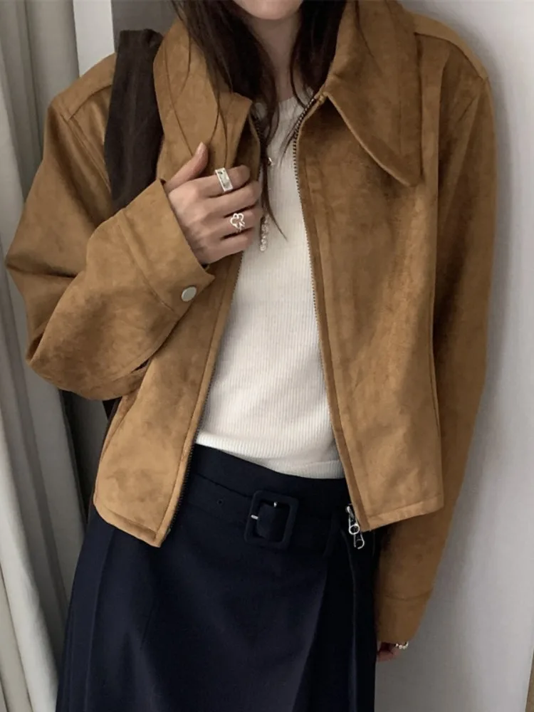 Women's Chic Versatile Retro Hepburn Sle Zipper ort Top Commuter Sle Spring Autumn Winter
Women's Chic Versatile Retro Hepburn Sle Zipper ort Top Commuter Sle Spring Autumn Winter