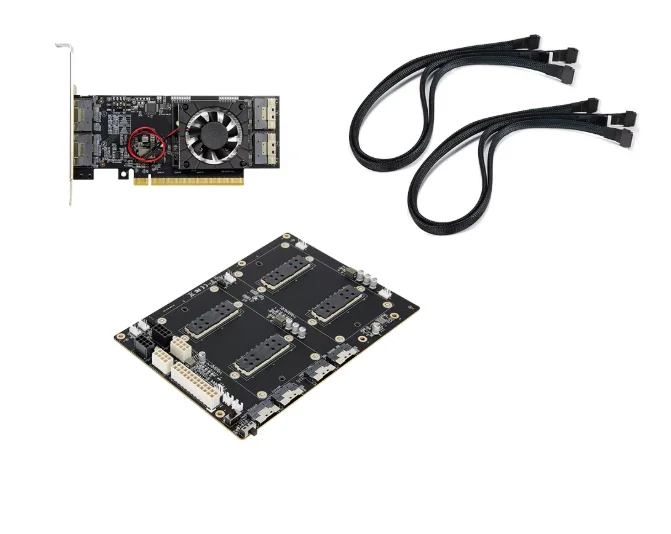 V100 SXM2 Dual-Card Direct-Pass 300GB NVLink Baseboard + External Accessories
V100 SXM2 Dual-Card Direct-Pass 300GB NVLink Baseboard + External Accessories