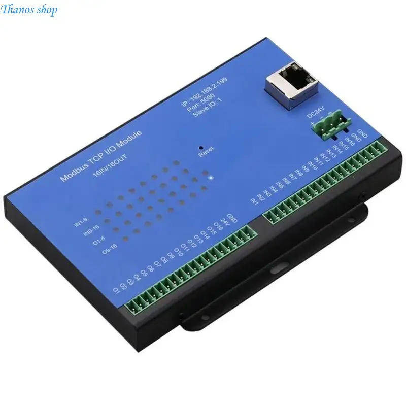 Modbus Module Ethernet Standard, 16/32 Inputs & Outputs, ABS Material X37A
Modbus Module Ethernet Standard, 16/32 Inputs & Outputs, ABS Material X37A