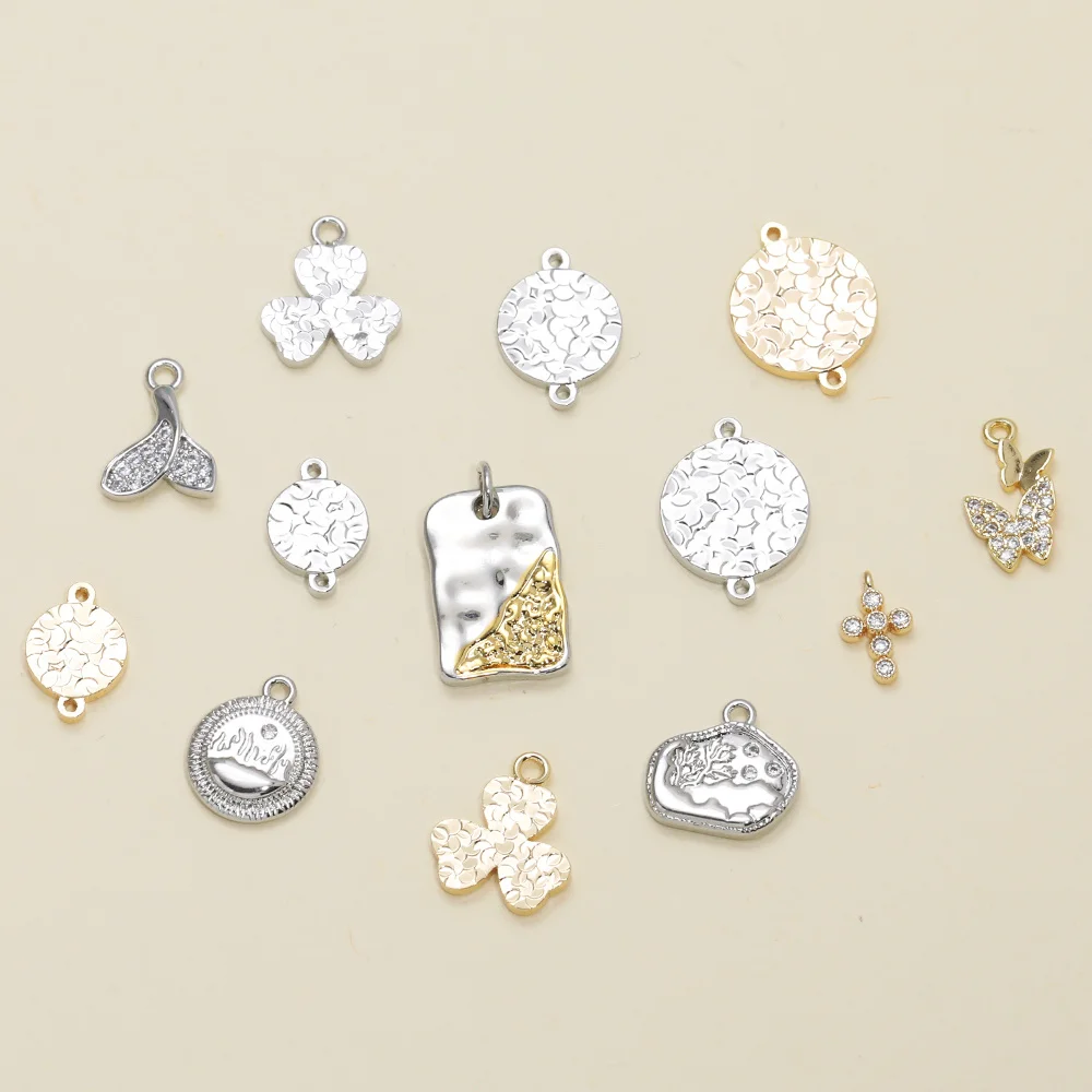 Cordial Design 40Pcs DIY Making/Earrings Accessories/CZ Charms/Connectors/Pendant/Jewelry Findings & Components/Hand Made #19517
Cordial Design 40Pcs DIY Making/Earrings Accessories/CZ Charms/Connectors/Pendant/Jewelry Findings & Components/Hand Made #19517