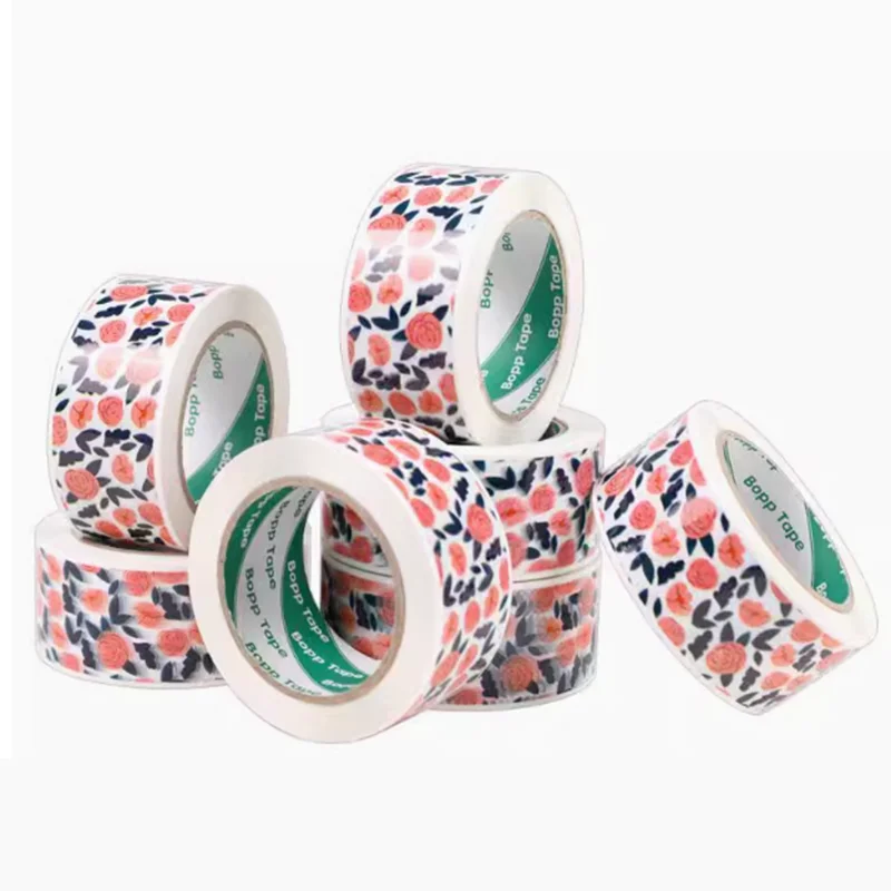 5CM X100Y Rose Print Sealing Tape Courier Box Colored BOPP Tapes For Scrapbooking Journaling Material Masking Tape Stationery 박스
5CM X100Y Rose Print Sealing Tape Courier Box Colored BOPP Tapes For Scrapbooking Journaling Material Masking Tape Stationery 박스