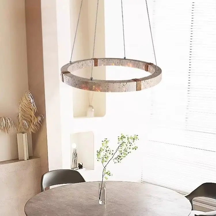 2026 Trendy Home Decoration Round Linear Natural Stone Chandelier Lighting Lustre Hanging Lamps For Dinning Room
2026 Trendy Home Decoration Round Linear Natural Stone Chandelier Lighting Lustre Hanging Lamps For Dinning Room