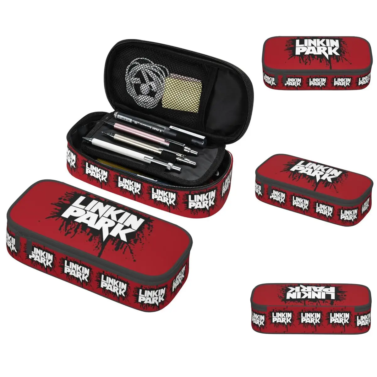 Linkin Park Band Pencil Case for Kids Gifts Pen Box Pencil Bag Stationery Supplies Pen Holder Bag
Linkin Park Band Pencil Case for Kids Gifts Pen Box Pencil Bag Stationery Supplies Pen Holder Bag