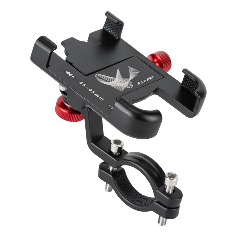 Aluminum alloy strong locking four-claw rotating mobile phone holder bicycle mobile phone navigation holder
Aluminum alloy strong locking four-claw rotating mobile phone holder bicycle mobile phone navigation holder