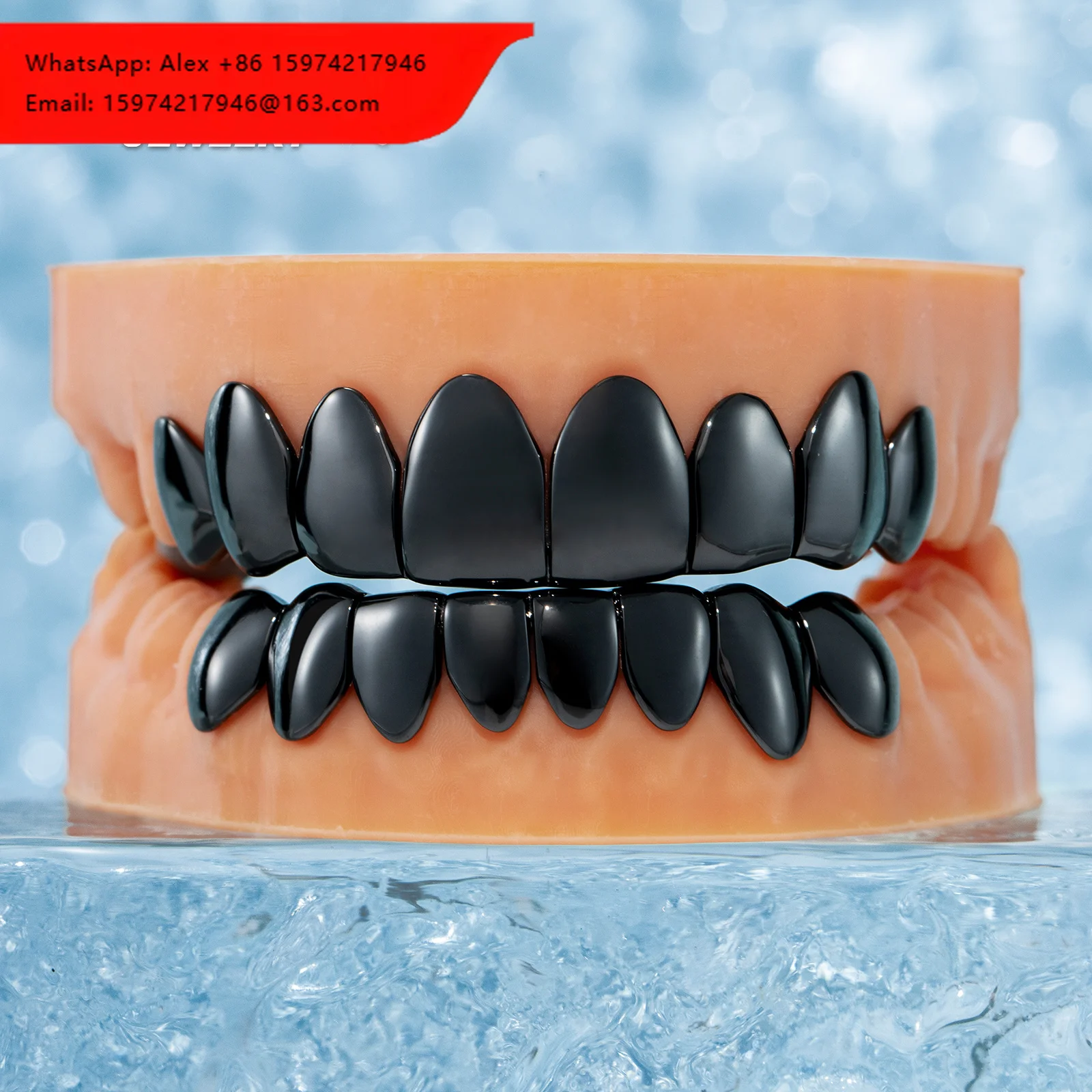 Black Gold Solid Grillz For Men Women 10K 14K 18K Gold 925 Sterling Silver Top 10 Bottom 10 Hip-hop Fashion Teeth Accessories
Black Gold Solid Grillz For Men Women 10K 14K 18K Gold 925 Sterling Silver Top 10 Bottom 10 Hip-hop Fashion Teeth Accessories