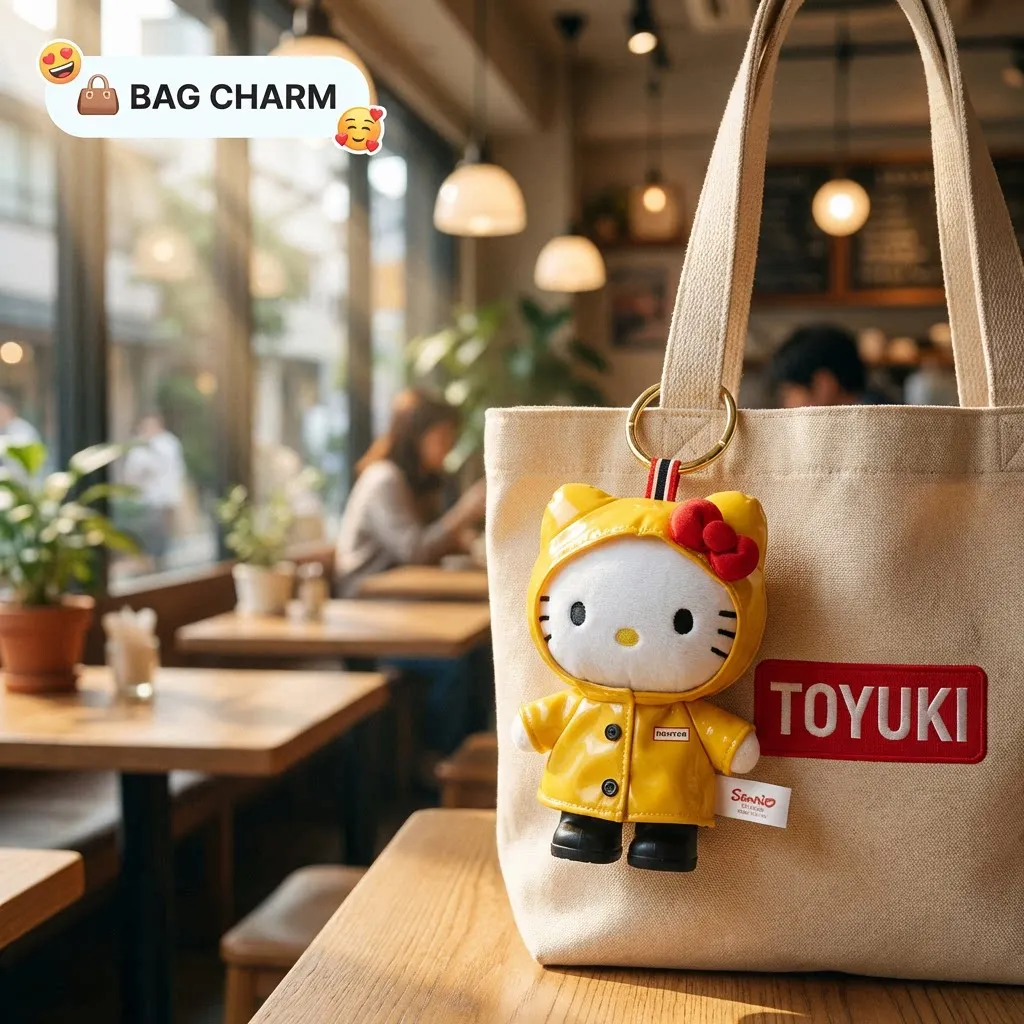Cute Hello Kitty Plush Keychain Cartoon Yellow Raincoat KT Cat Stuffed Toys Dopamine Unique Backpack Doll Pendant Perfect Gifts
Cute Hello Kitty Plush Keychain Cartoon Yellow Raincoat KT Cat Stuffed Toys Dopamine Unique Backpack Doll Pendant Perfect Gifts