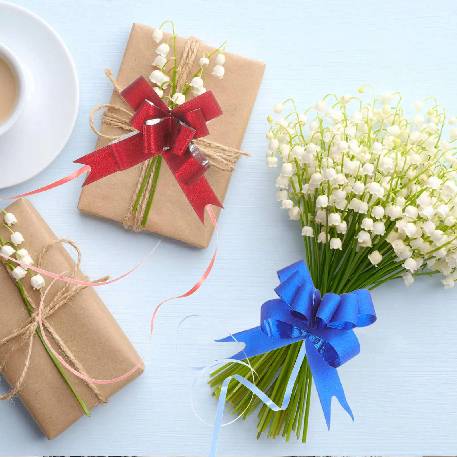100pcs Pull Bows Bow Ribbon Gift Knot for Wedding Car Christmas Party HomeDecoration Fruit Basket Gift Boxes Bags
100pcs Pull Bows Bow Ribbon Gift Knot for Wedding Car Christmas Party HomeDecoration Fruit Basket Gift Boxes Bags