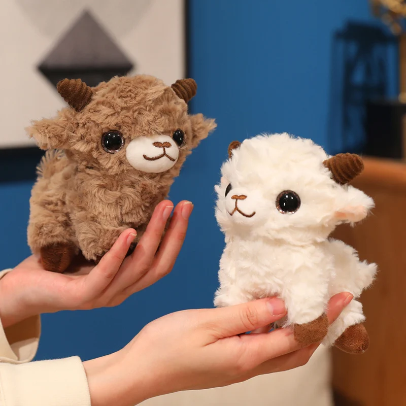 25cm Simulated Lamb Plush Toy Standing Posture Lamb Plush Doll Soft Stuffed Cuddly Farm Animal Birthday Gift
25cm Simulated Lamb Plush Toy Standing Posture Lamb Plush Doll Soft Stuffed Cuddly Farm Animal Birthday Gift
