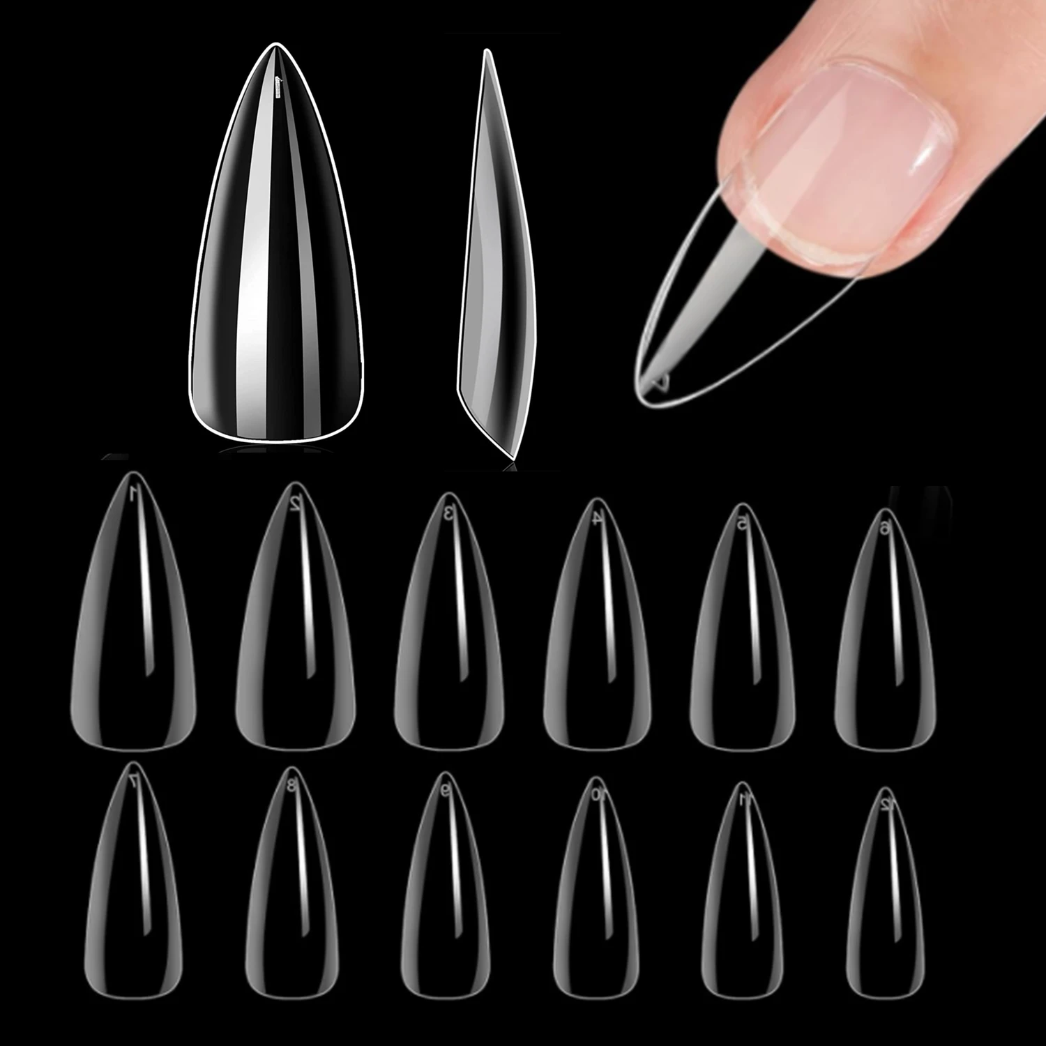 Makartt Clear Stiletto Gel X Nail Tips 500Pcs False Nail Tips, Acrylic Fake Nail Nails Full Cover Nail Extension Tips
Makartt Clear Stiletto Gel X Nail Tips 500Pcs False Nail Tips, Acrylic Fake Nail Nails Full Cover Nail Extension Tips