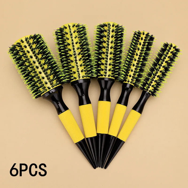 1/6PCS Professional Wooden Hair Brush for Women Boar Bristle Mix with Nylon Pins Salon Hair Styling Tool Yellow Brazil Curler
1/6PCS Professional Wooden Hair Brush for Women Boar Bristle Mix with Nylon Pins Salon Hair Styling Tool Yellow Brazil Curler