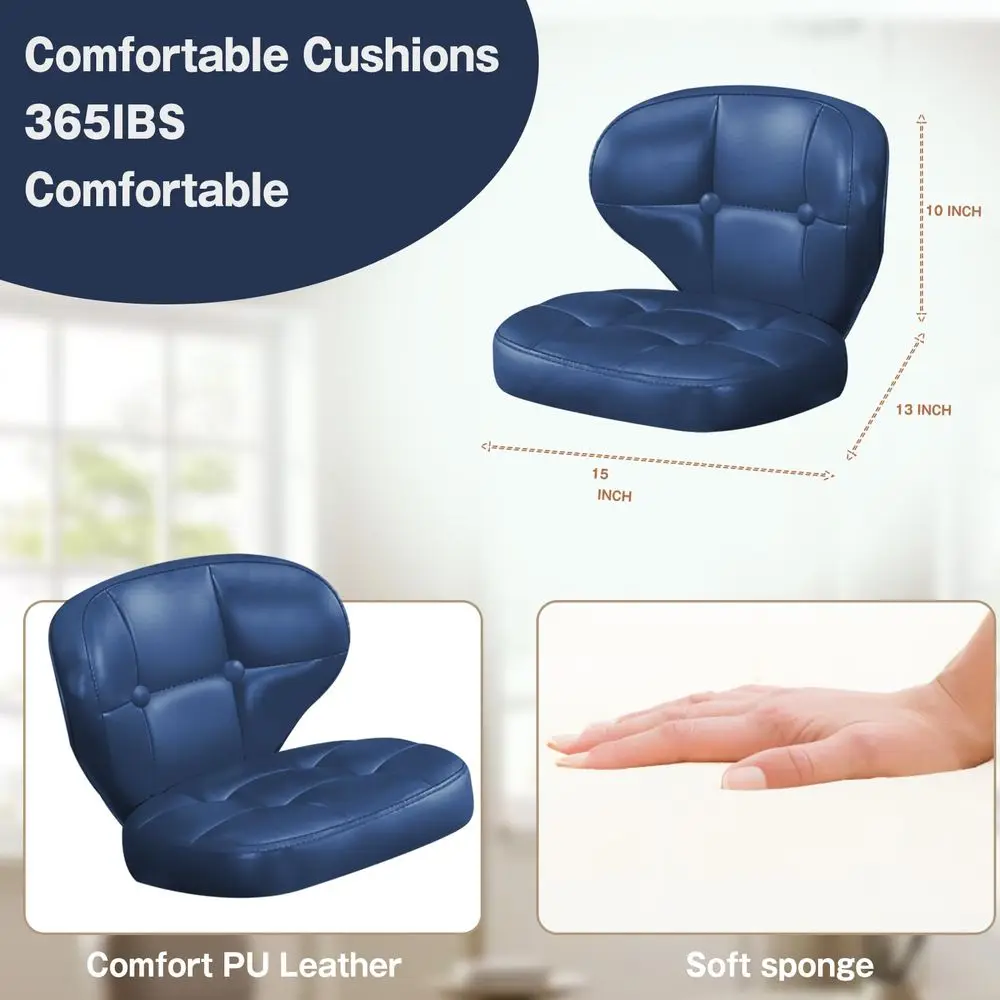 Stools Set of 6, Adjustable Swivel Bar Chairs with 360 Rotation, Padded Counter Stools with Back and Footrest for Kitchen Islan
Stools Set of 6, Adjustable Swivel Bar Chairs with 360 Rotation, Padded Counter Stools with Back and Footrest for Kitchen Islan
