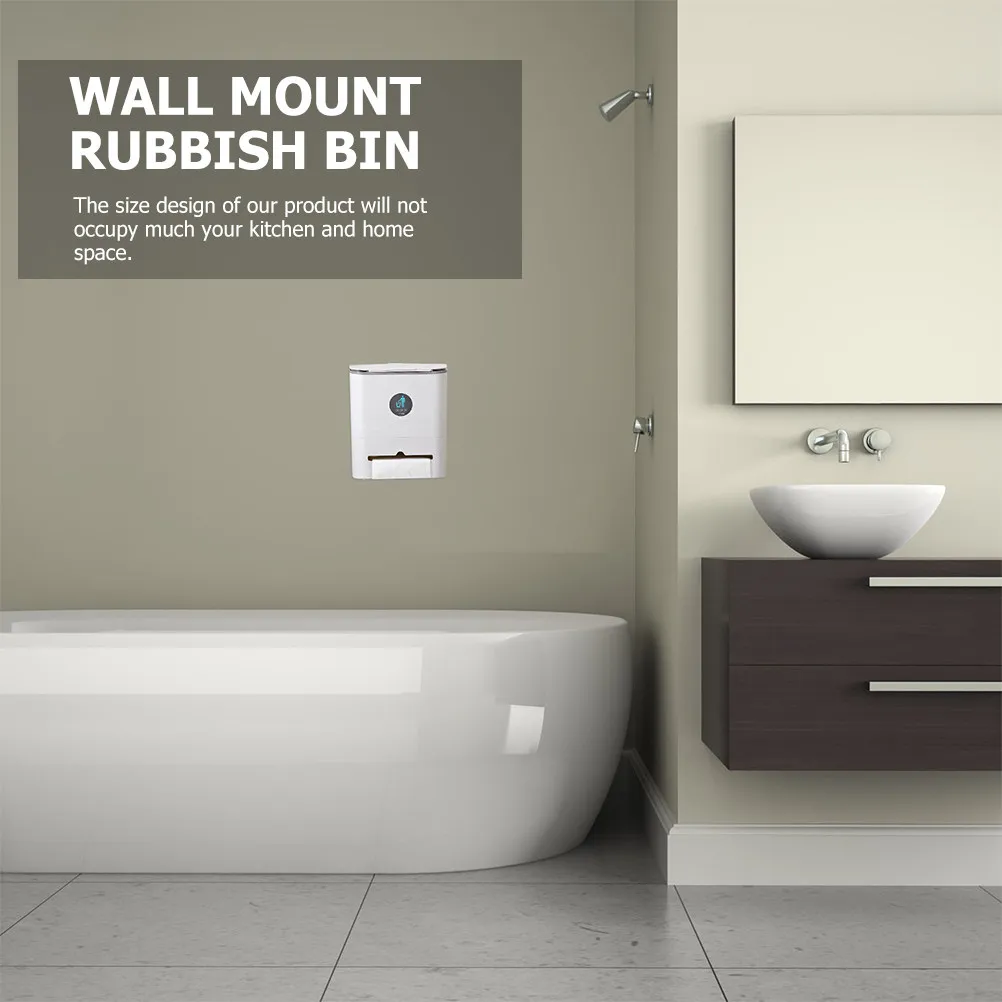 Garbage Bin with Lid Wall Hanging Trash Can for Kitchen Large Capacity Sturdy Build Slide Cover Keeps Odors Contained Neat
Garbage Bin with Lid Wall Hanging Trash Can for Kitchen Large Capacity Sturdy Build Slide Cover Keeps Odors Contained Neat