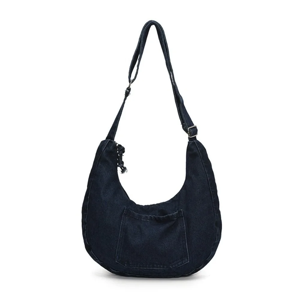 Korean Vintage Denim Shoulder Bag Large Capacity Multi-pockets Cross Body Bag Versatile Commuting Satchel Bags Girls
Korean Vintage Denim Shoulder Bag Large Capacity Multi-pockets Cross Body Bag Versatile Commuting Satchel Bags Girls