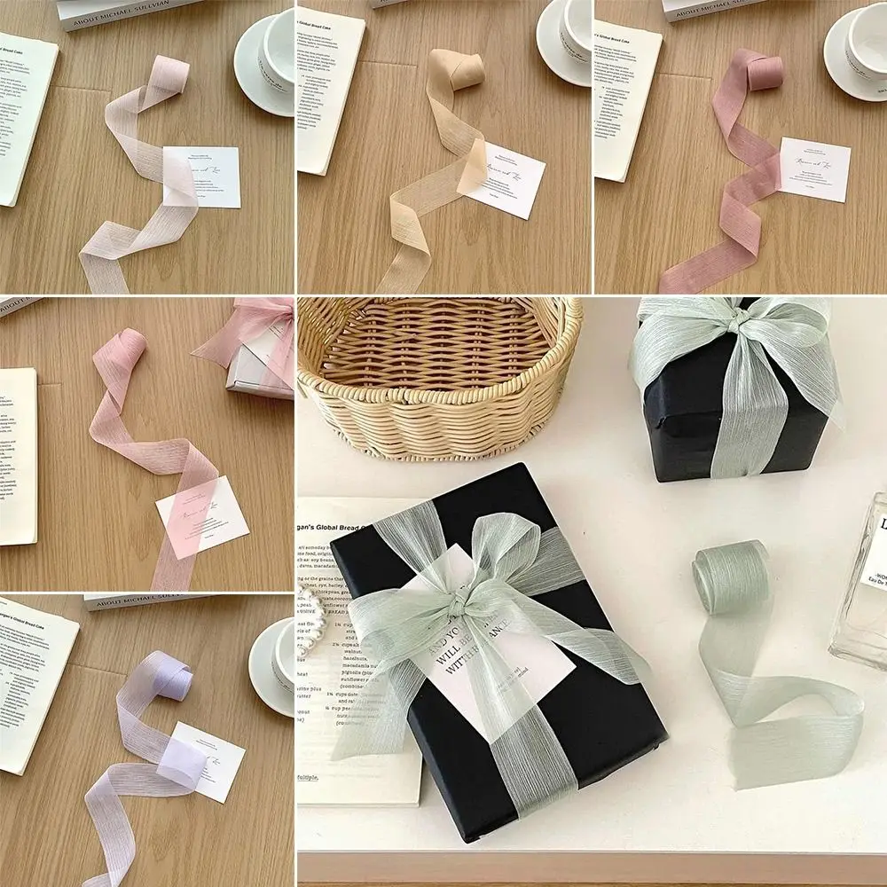 Creative 5 M Yarn Ribbons 4cm Gift Wrapping Bouquets Gifts Packaging Material Bright Silk DIY Decor
Creative 5 M Yarn Ribbons 4cm Gift Wrapping Bouquets Gifts Packaging Material Bright Silk DIY Decor
