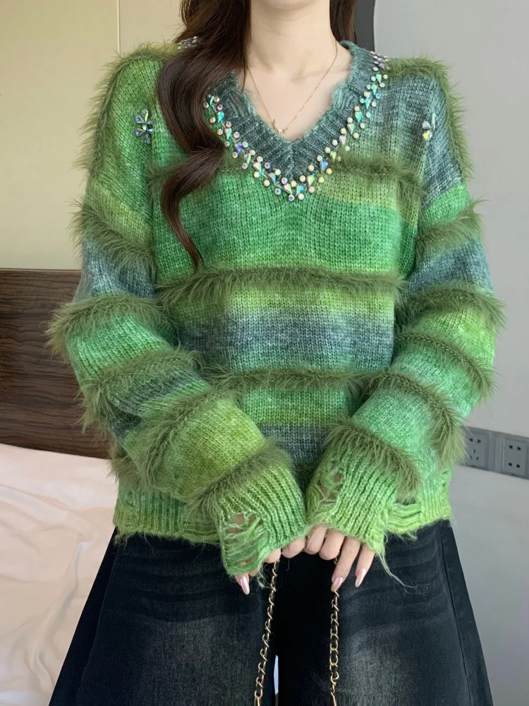 SMTHMA 2025 New Winter Gradually Female Clothing Women's Changing Luxury Bead Soft Glutinous Slimming Base Sweater
SMTHMA 2025 New Winter Gradually Female Clothing Women's Changing Luxury Bead Soft Glutinous Slimming Base Sweater