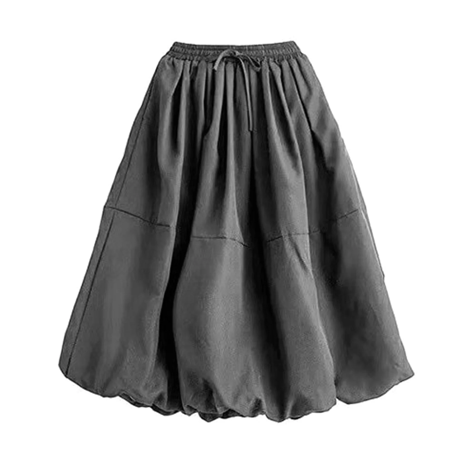 Autumn Winter A-Line Skirt High Waist Elastic Lantern Long Skirt Women's Faion Loose Fit Full Body Clothing
Autumn Winter A-Line Skirt High Waist Elastic Lantern Long Skirt Women's Faion Loose Fit Full Body Clothing