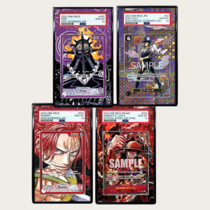 Acrylic Display Case for ONE PIECE Monkey D. Luffy Shanks Kaido King Rob Lucci Illustration Rare Card Storage Box Display Rack
Acrylic Display Case for ONE PIECE Monkey D. Luffy Shanks Kaido King Rob Lucci Illustration Rare Card Storage Box Display Rack