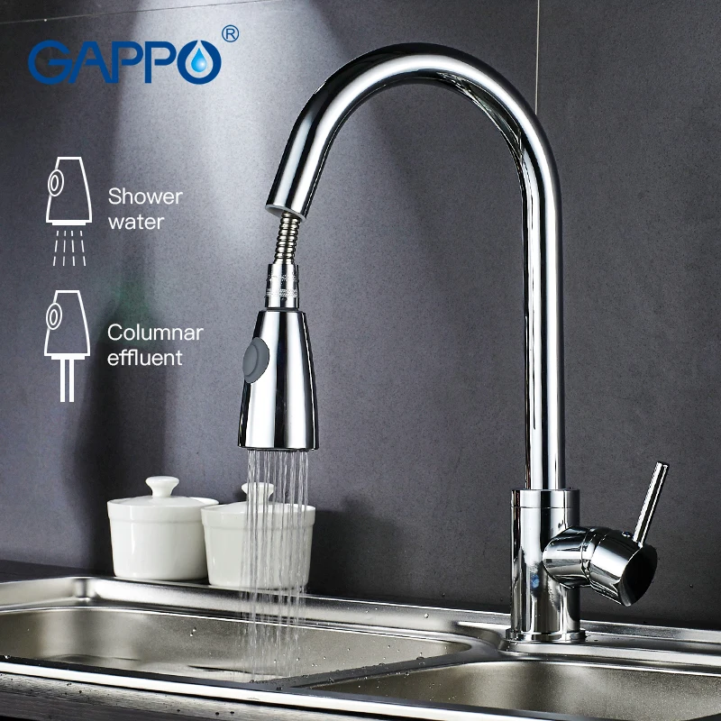 GAPPO Pull Out Kitchen Sink Faucet Deck Mounted Stream Sprayer Kitchen Mixer Tap Bathroom Kitchen Hot Cold Tap multifunction Tap
GAPPO Pull Out Kitchen Sink Faucet Deck Mounted Stream Sprayer Kitchen Mixer Tap Bathroom Kitchen Hot Cold Tap multifunction Tap