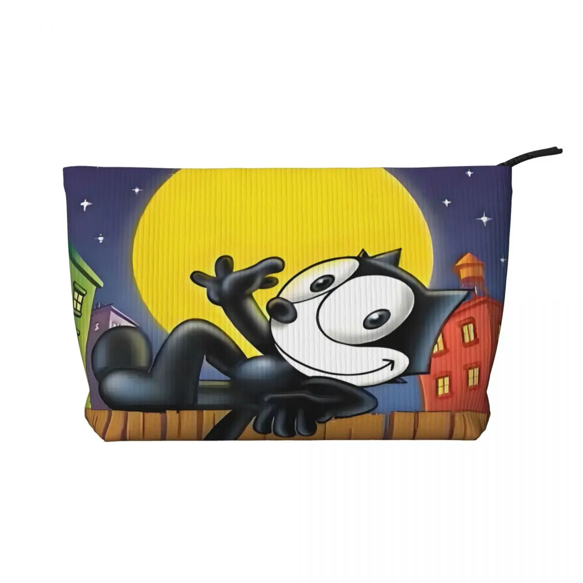 Felix The Cat On The Fance Сумка для туалетных принадлежностей Женская забавная мультяшная аниме-органайзер для косметики для макияжа Lady Beauty Storage Dopp Kit Box
Felix The Cat On The Fance Сумка для туалетных принадлежностей Женская забавная мультяшная аниме-органайзер для косметики для макияжа Lady Beauty Storage Dopp Kit Box