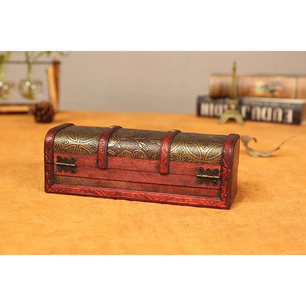 1Pcs Wood Vintage Hair Stick Box Ancient Style Storage Container for Jewelry and Small Items Retro Desk Organizer Grape Pattern
1Pcs Wood Vintage Hair Stick Box Ancient Style Storage Container for Jewelry and Small Items Retro Desk Organizer Grape Pattern