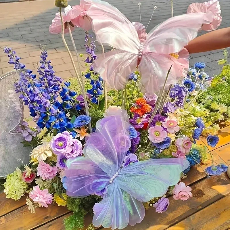 3D Artificial Butterfly Decor Wall Butterfly Photography Prop for Bedroom and Wall Birthday Large Butterfly DIY Craft Wall Decor
3D Artificial Butterfly Decor Wall Butterfly Photography Prop for Bedroom and Wall Birthday Large Butterfly DIY Craft Wall Decor