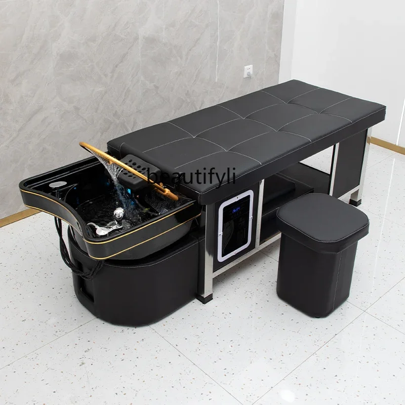High-End Ceramic Basin Steel Frame Thai-Style Shampoo Chair Water Circulation Fumigation Head Therapy Bed
High-End Ceramic Basin Steel Frame Thai-Style Shampoo Chair Water Circulation Fumigation Head Therapy Bed