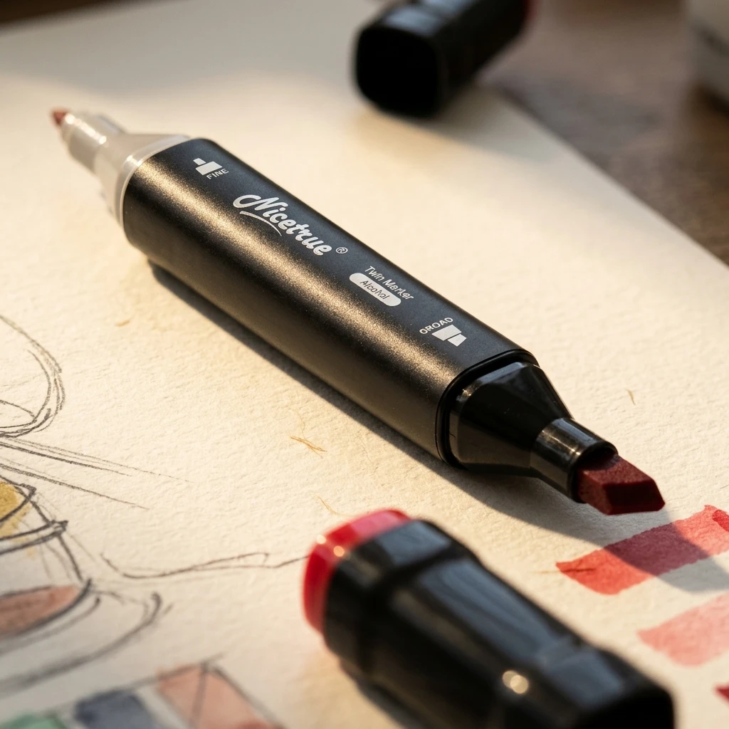 Nicetrue Twin Tip Color Illustration Markers Alcohol-based Chisel Tip Broad Strokes Flexible Brush Perfect for Manga Drawing and Anime Art For Graphic Design Students Visual Learners Professional Art Supplies Quality Set Marker Set Creative Art Supplies
Nicetrue Twin Tip Color Illustration Markers Alcohol-based Chisel Tip Broad Strokes Flexible Brush Perfect for Manga Drawing and Anime Art For Graphic Design Students Visual Learners Professional Art Supplies Quality Set Marker Set Creative Art Supplies