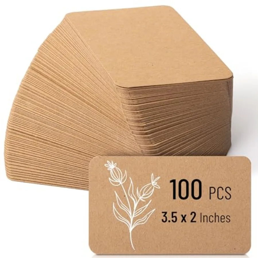 - Kraft Mini Note Cards 3.5"x2.1" 100 Pack Bulk Blank Business Cards Small Note Cards for School Office Home
- Kraft Mini Note Cards 3.5"x2.1" 100 Pack Bulk Blank Business Cards Small Note Cards for School Office Home