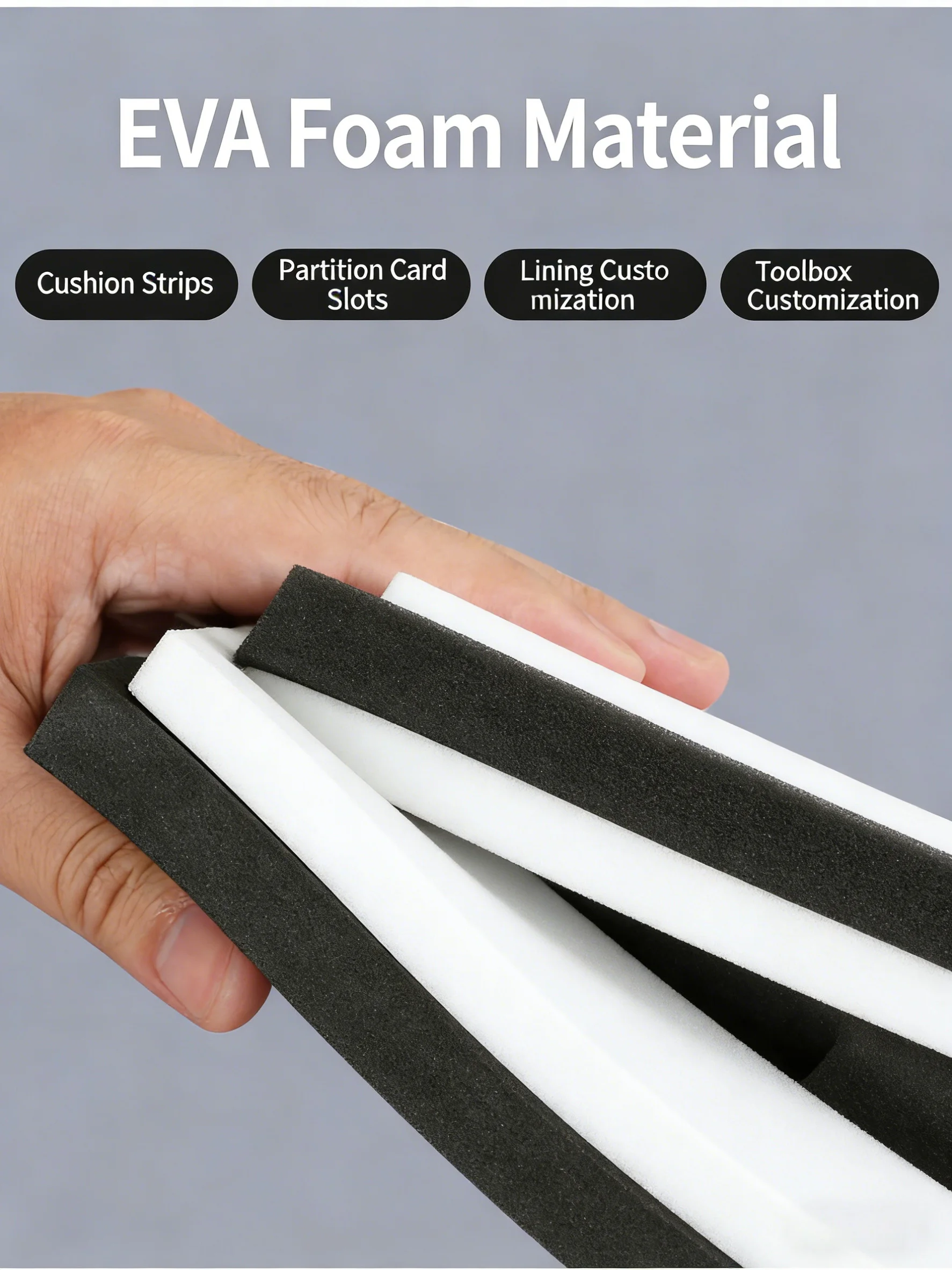 EVA Foam Pad, Foamed Sponge Shock-Absorbing Liner, Strong Foam Board, Sponge Soundproofing and Noise-Reducing Foam Pad
EVA Foam Pad, Foamed Sponge Shock-Absorbing Liner, Strong Foam Board, Sponge Soundproofing and Noise-Reducing Foam Pad