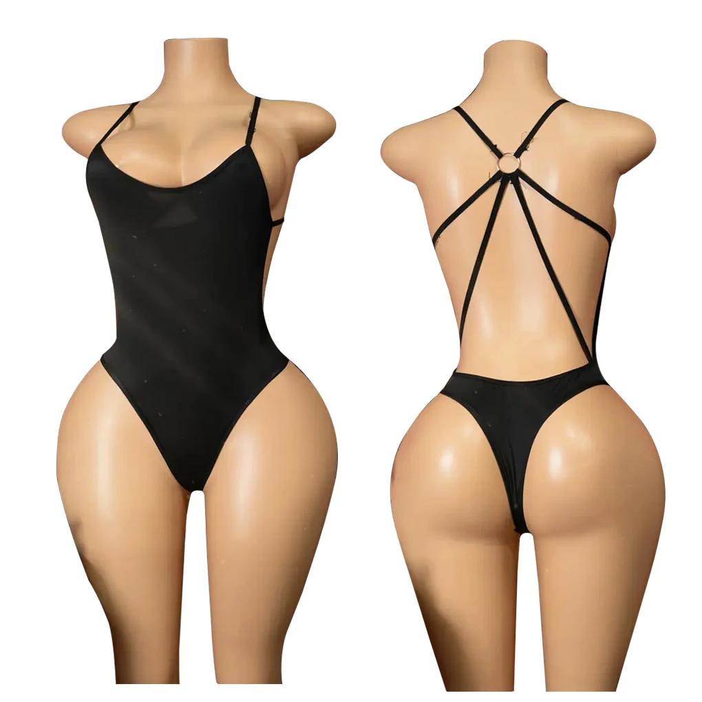 Sexy One-Piece Sensual Underwear Non-Removable Set Backless Pure Desire Seductive Uniform Pure Desire Open-Crotch for Rear Entry
Sexy One-Piece Sensual Underwear Non-Removable Set Backless Pure Desire Seductive Uniform Pure Desire Open-Crotch for Rear Entry