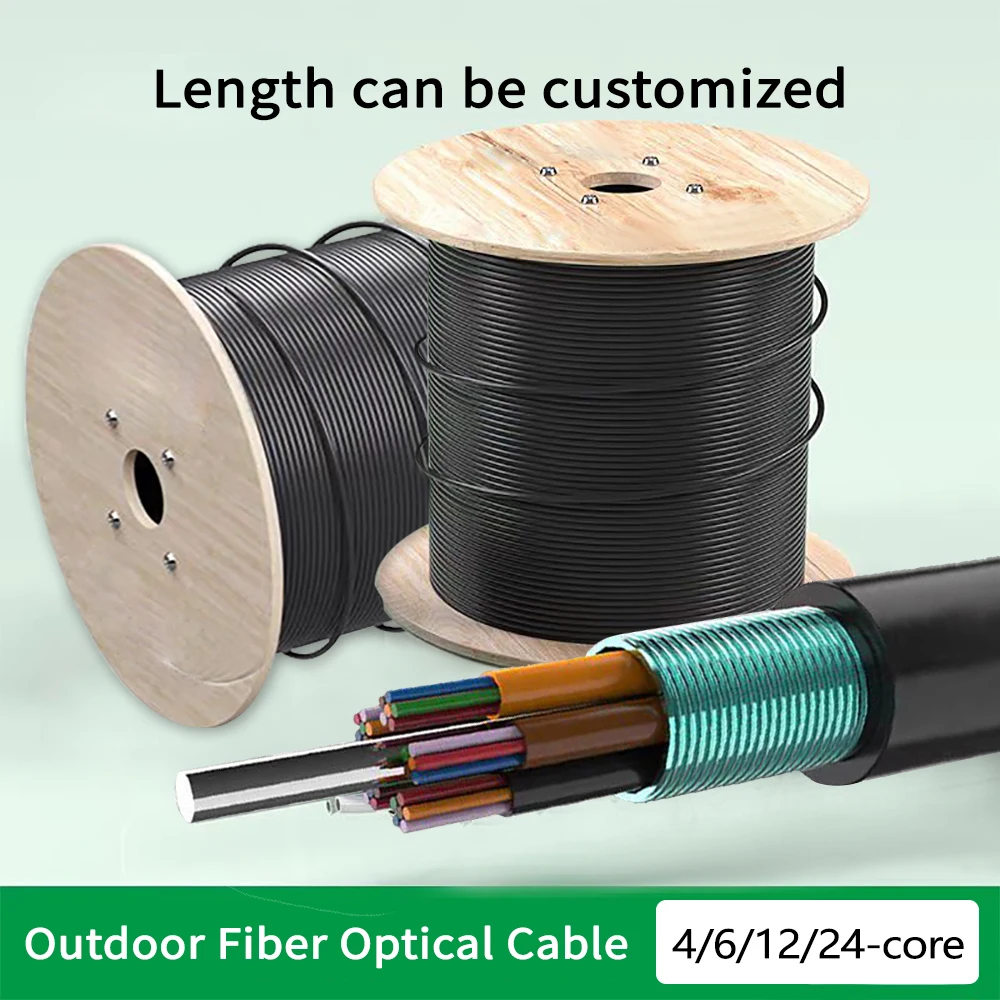 Outdoor Fiber Optical Cable Communication 4/6/12/24/48/96-Core Single Mode GYTA/GYTS ADSS OPGW Fiber Armored Optical Fiber Cable
Outdoor Fiber Optical Cable Communication 4/6/12/24/48/96-Core Single Mode GYTA/GYTS ADSS OPGW Fiber Armored Optical Fiber Cable