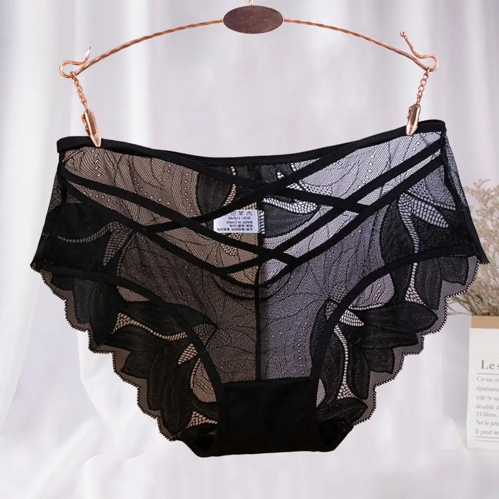 Women's Panties Sexy Lace Trim Comfortable Mesh Hot Style Seamless Low Waist Sexy Lace Underpants Female Briefs Underwear
Women's Panties Sexy Lace Trim Comfortable Mesh Hot Style Seamless Low Waist Sexy Lace Underpants Female Briefs Underwear