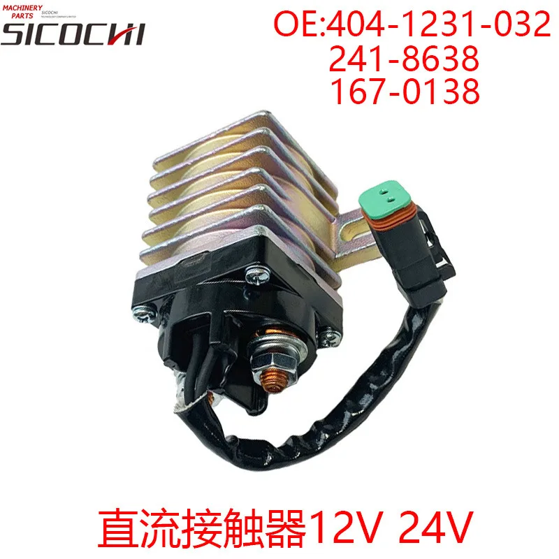 Excavator Parts For Ampere Long DC Contactor Continuous 24V 404-1231-032 167-013
Excavator Parts For Ampere Long DC Contactor Continuous 24V 404-1231-032 167-013