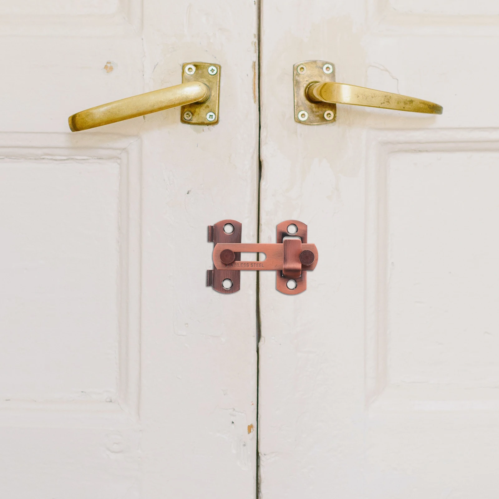 Barn Door Locks Stainless Steel 180 Degree Flat Buckle Gate Hasp SlidingLatch For Wooden Fence Bathroom Garage Hardware Easy
Barn Door Locks Stainless Steel 180 Degree Flat Buckle Gate Hasp SlidingLatch For Wooden Fence Bathroom Garage Hardware Easy
