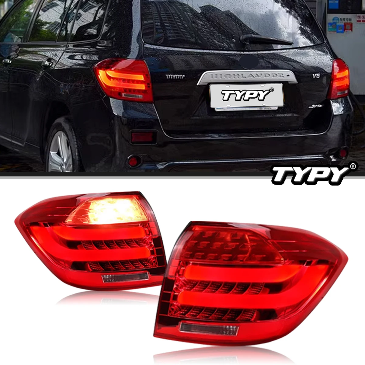 Автомобильные задние фонари TYPY для Toyota Highlander 2009-2011 светодиодный, автомобильные задние фонари, дневные ходовые огни, динамические Сигналы поворота
Автомобильные задние фонари TYPY для Toyota Highlander 2009-2011 светодиодный, автомобильные задние фонари, дневные ходовые огни, динамические Сигналы поворота