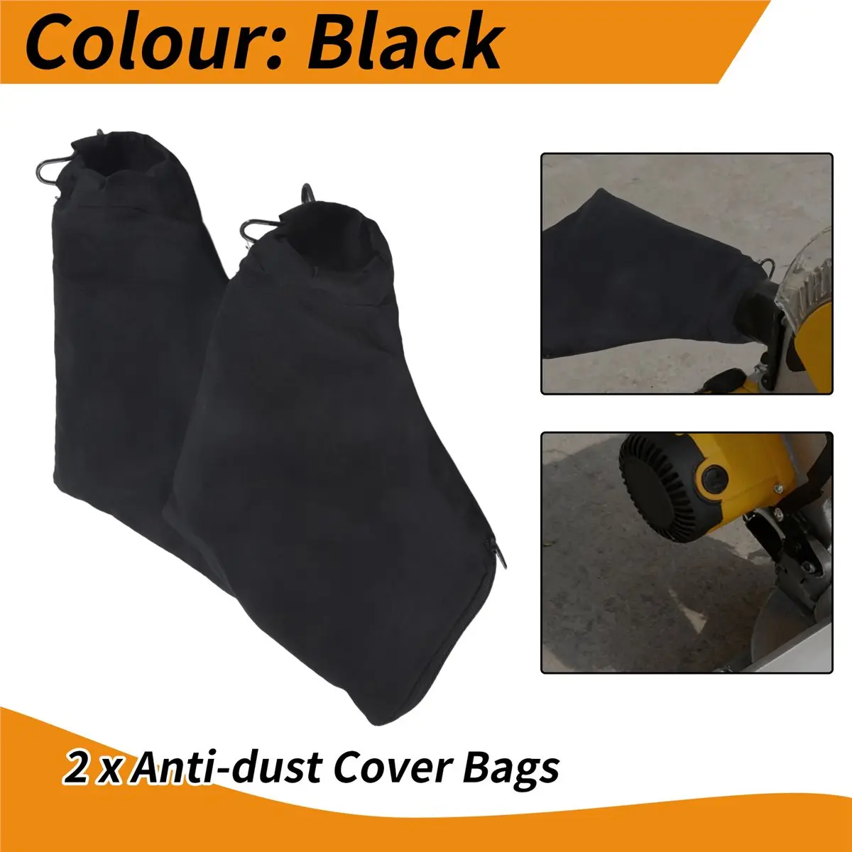 Y17A Mitre Saw Dust Bag, Black Dust Collector Bag with Zipper & Wire Stand, for 255 Model Miter Saw 2Pcs
Y17A Mitre Saw Dust Bag, Black Dust Collector Bag with Zipper & Wire Stand, for 255 Model Miter Saw 2Pcs